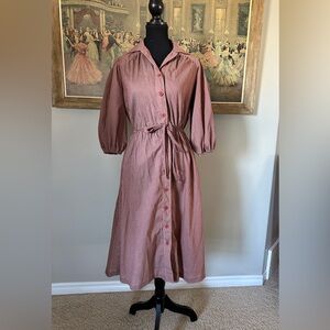 Vintage Cinch Waist Dress
